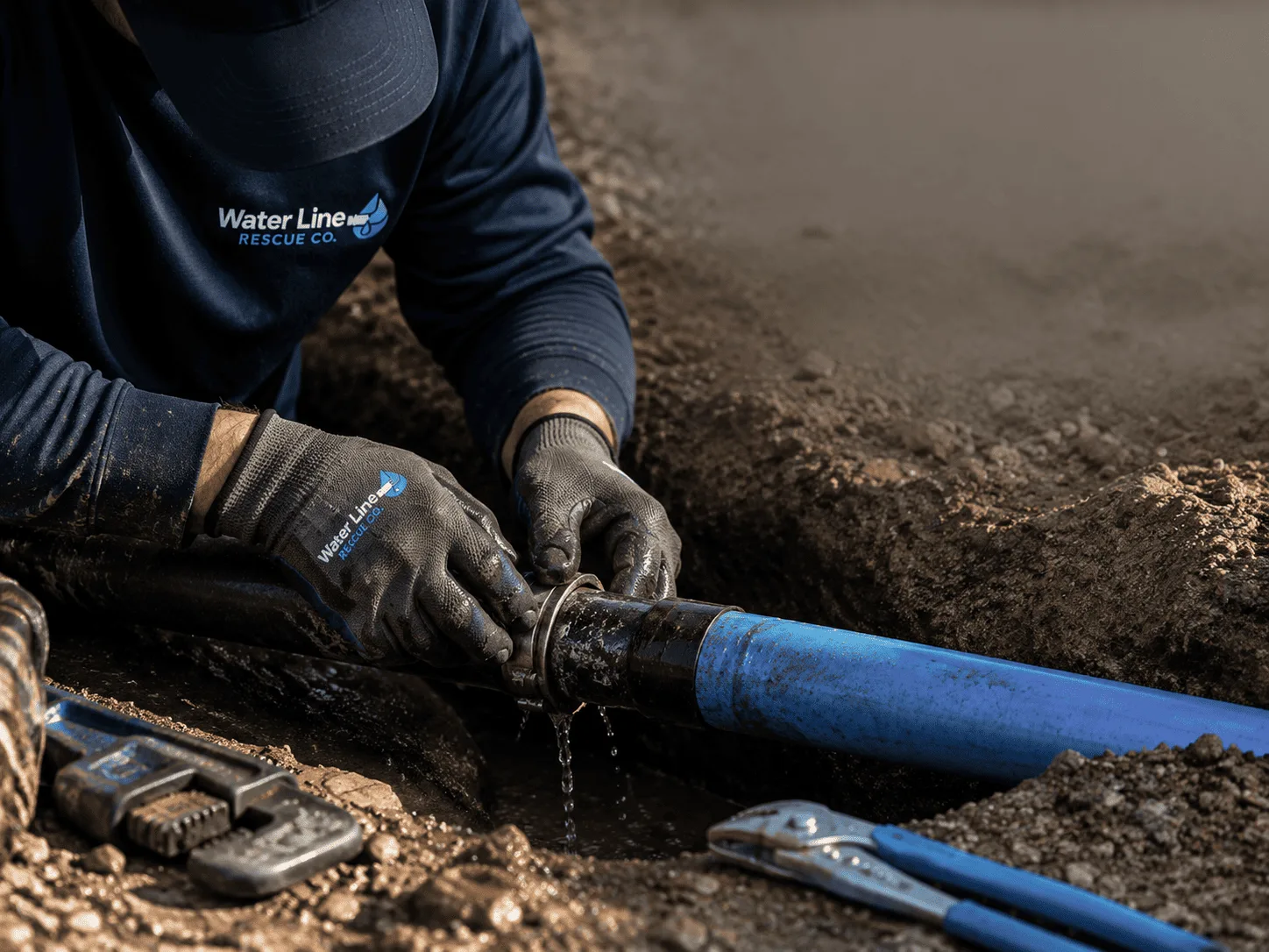 Why choose Water Line Repair in Haddam, KS